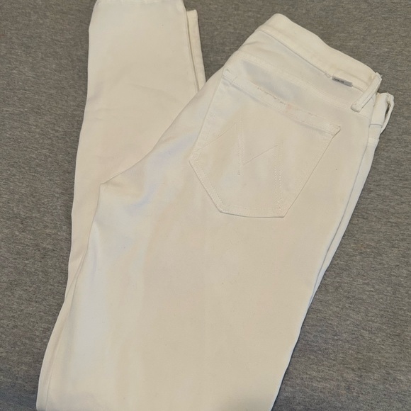 MOTHER White Skinny Jeans Modern Fit - Picture 1 of 2